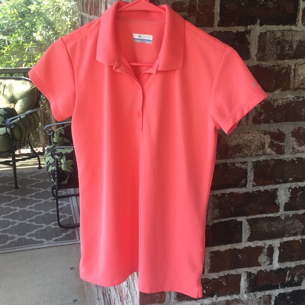 Columbia coral drifit small shirt